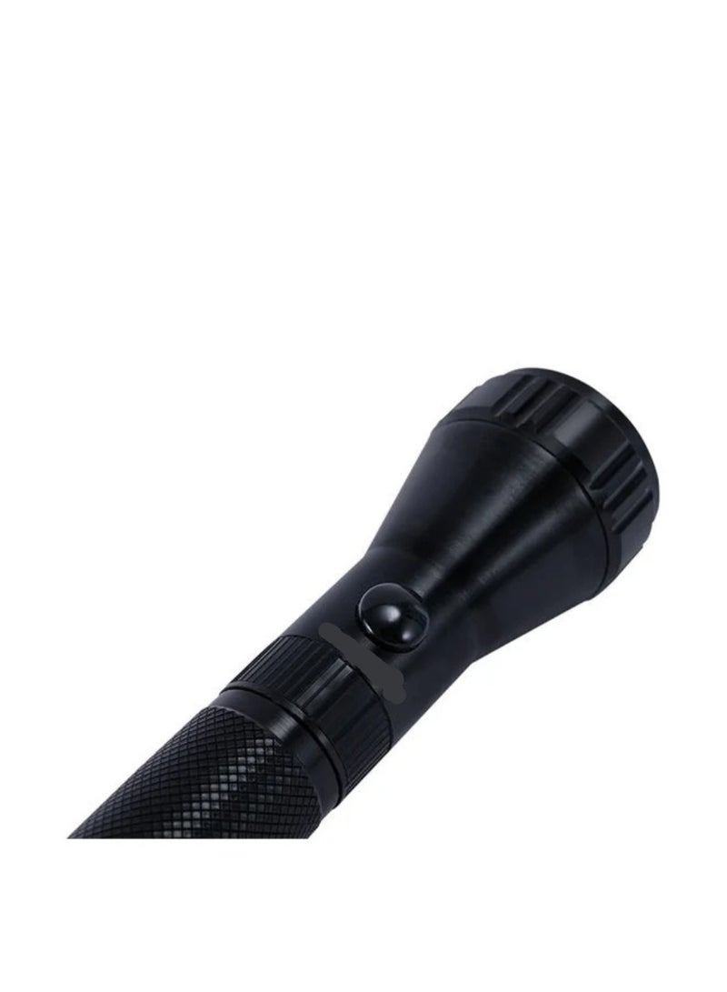 ULTRA-GOLD Rechargeable LED Flashlight Black - Image 2