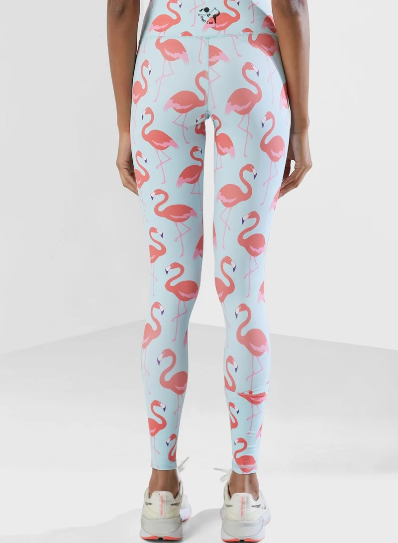 Flexi-Lexi Fitness Flamingo Tights