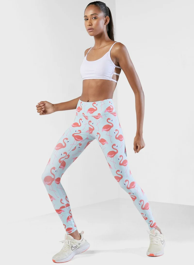 Flexi-Lexi Fitness Flamingo Tights