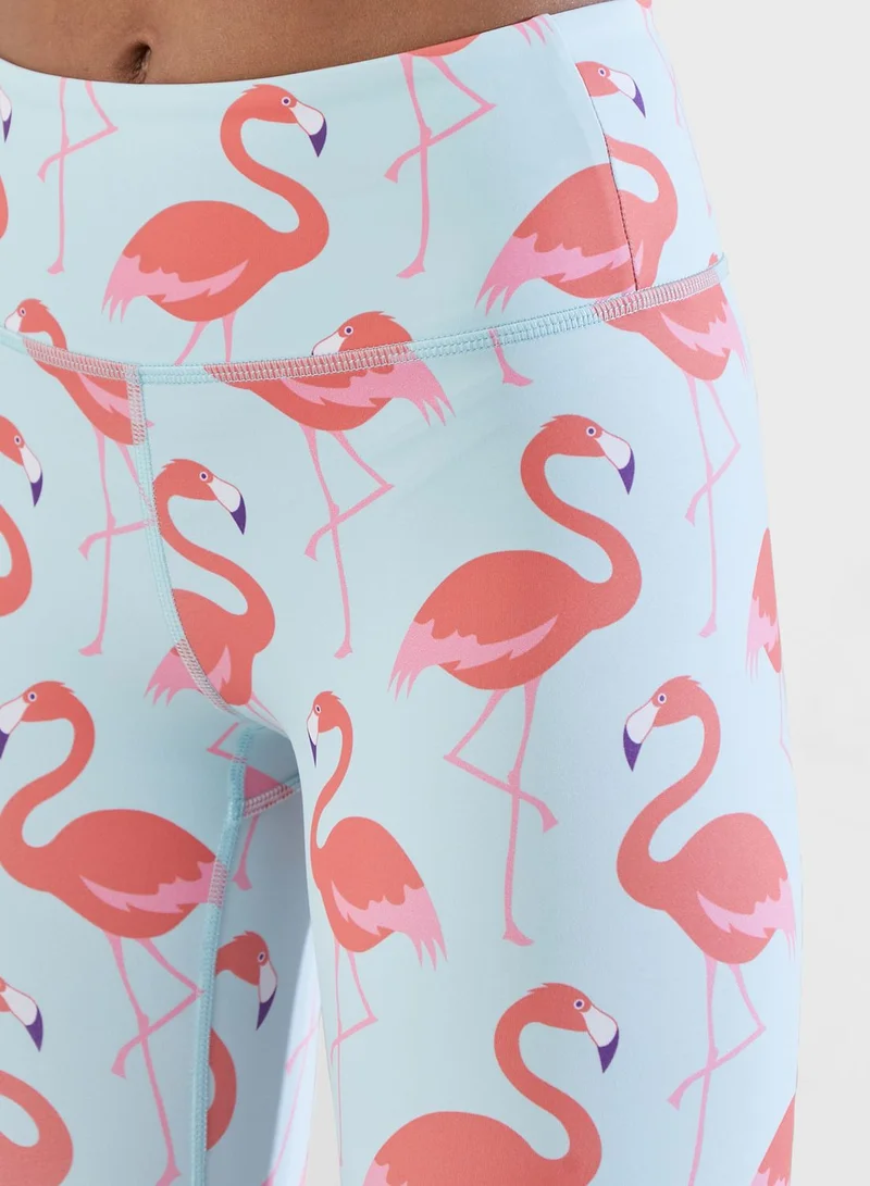 Flexi-Lexi Fitness Flamingo Tights