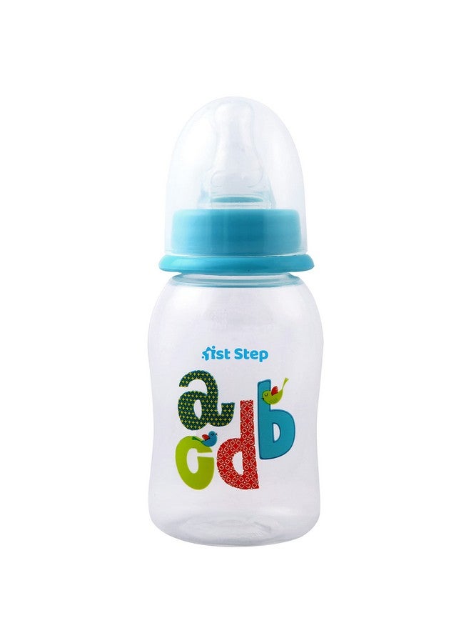 1st Step Bpa Free Baby Feeding Bottle With Anti-Colic Nipple (60Ml, Blue) (120Ml, Blue, 1) - Image 1