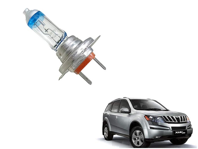 Auto Pearl -Sapphire Series H7 Cool Blue Halogen Head Light Bulb (100 W, 12 V, 1 Bulb) Compatible with- XUV 500 - Image 1