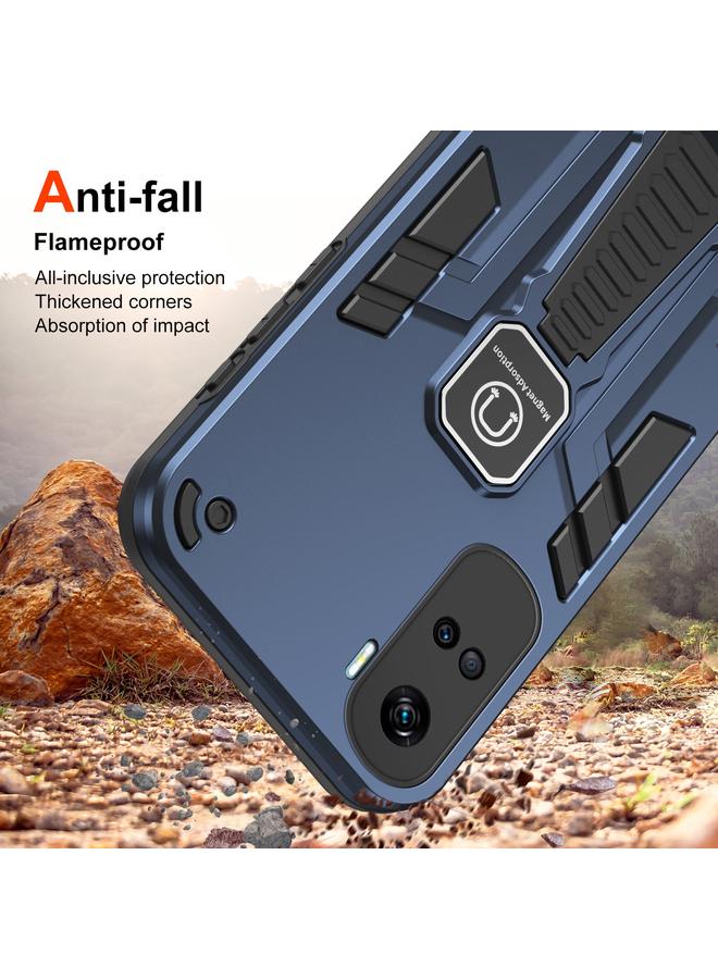 زبون جراب هاتف Honor 90 Lite مقاوم للصدمات مع حامل - Image 3