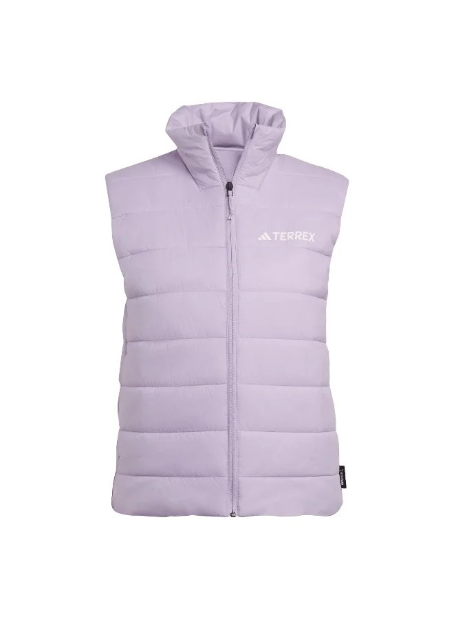 Adidas Adidas W Mt Ess Pad V W Purple Hiking Jackets For Women