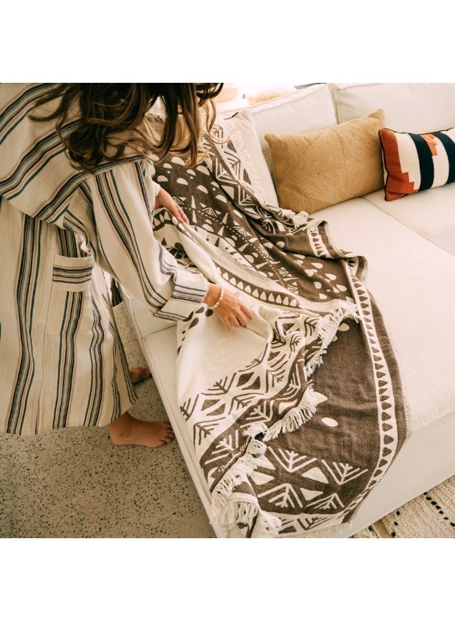 PAMUKME COTTON THROW - CHAKRA - Image 2