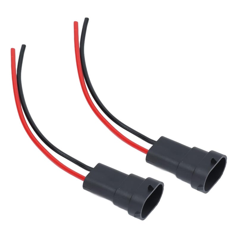 H11 H8 880 890 Headlight Bulb Socket Wiring Harness Adapter Copper 12V DIY Kit - Image 5