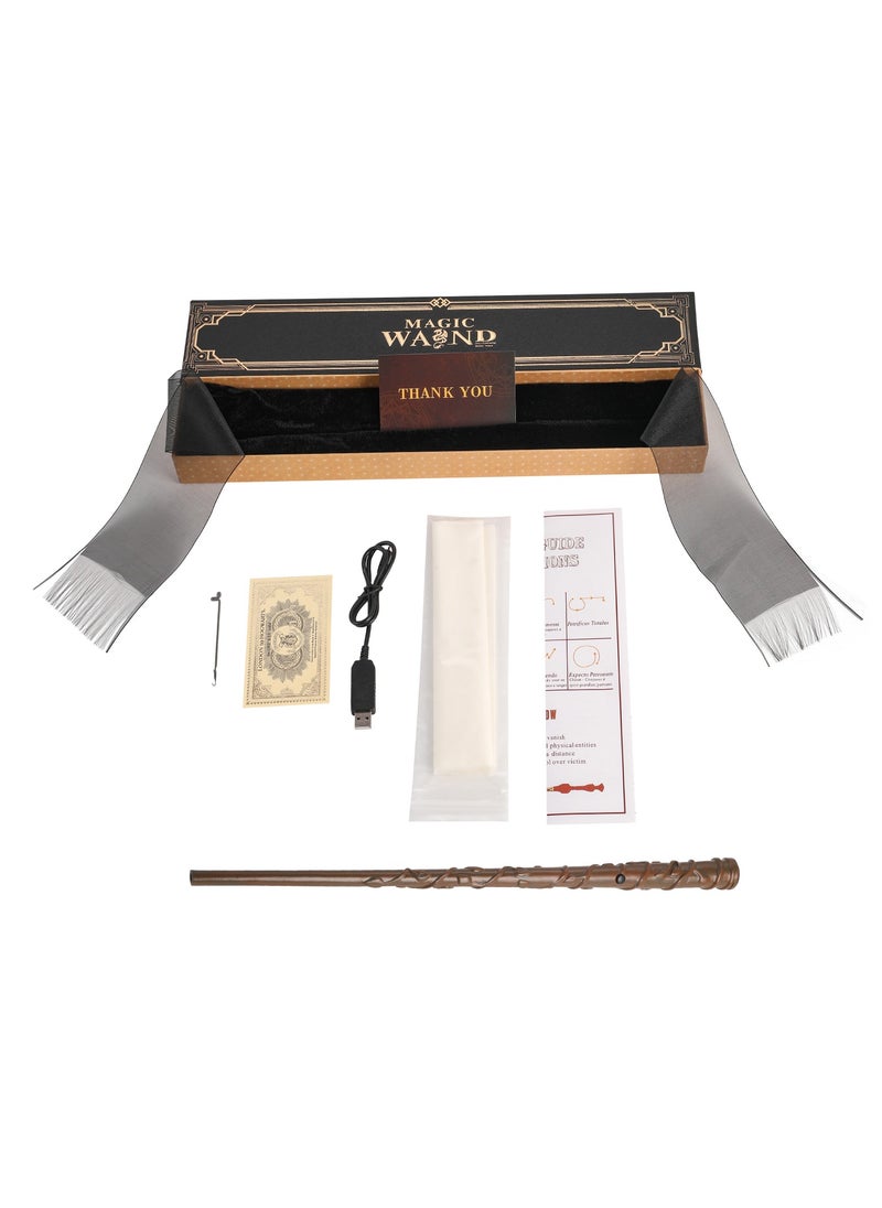 Generic Harry Potter Wand, Hermione Fire Breathing Magic Wand, Magic Wand fit for the Cosplay, Wizard Costume Accessories and Gift  - Image 1