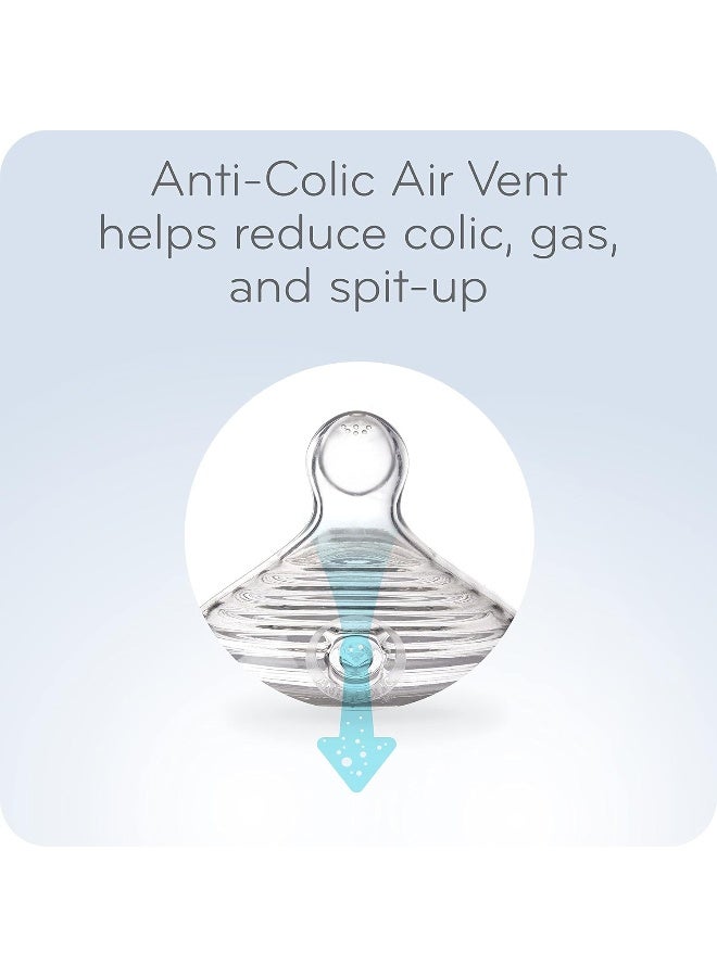 NUK زجاجة حليب نوك ببساطة طبيعية مع تقنية SafeTemp - Image 4