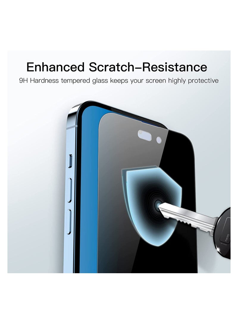 AS2 iPhone 14/13/13 Pro  tempered glass Clear Screen protector - 6.1 inch - Image 2
