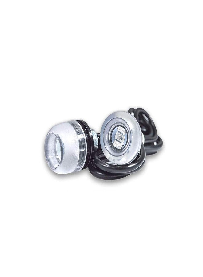 ستارك مصابيح ضباب LED أمامية بروجكتور ستارك إيجل آي 18 مم، مصابيح نهارية، مصابيح إشارة احتياطية، 6 قطع، لون أبيض - Image 1