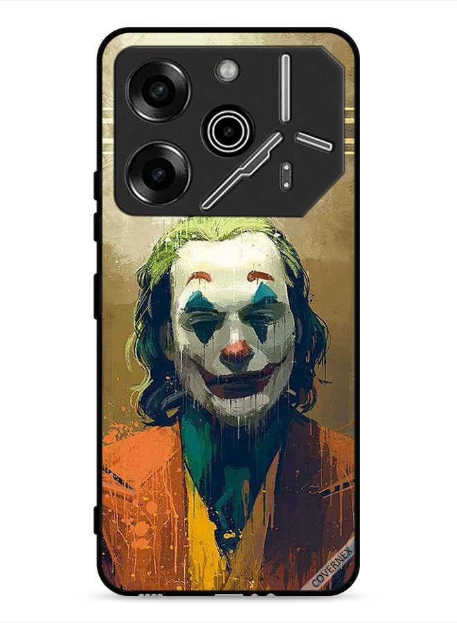 Covernex Tecno Pova 6 Pro 5G Protective Case Cover Joker Paint Art - Image 1