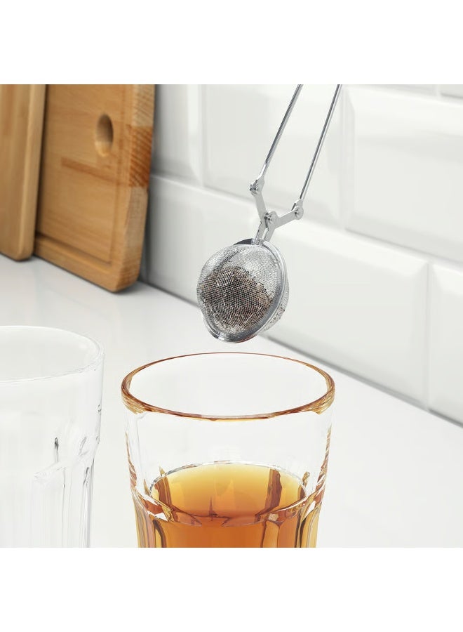 Stainless Steel Tea Infuser – Reusable Fine Mesh Tea Strainer for Loose Leaf Tea – Easy-Close Tea Ball with Chain for Mug, Cup, or Teapot  - Image 2