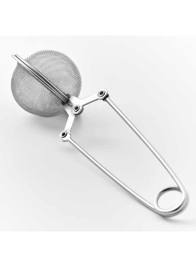 Stainless Steel Tea Infuser – Reusable Fine Mesh Tea Strainer for Loose Leaf Tea – Easy-Close Tea Ball with Chain for Mug, Cup, or Teapot  - Image 4