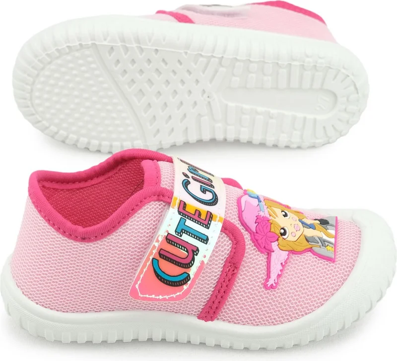 جيزر Summer Girl's Velcro Adjustable Linen Shoes