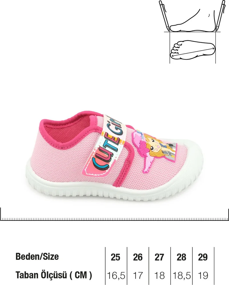 جيزر Summer Girl's Velcro Adjustable Linen Shoes