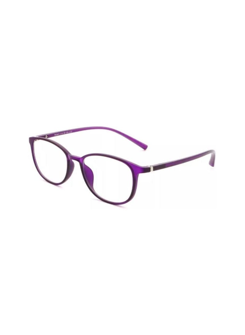 Spectacles - Anti Radiation Glasses High Quality Blue Light Cut Spectacles Purple - Image 1
