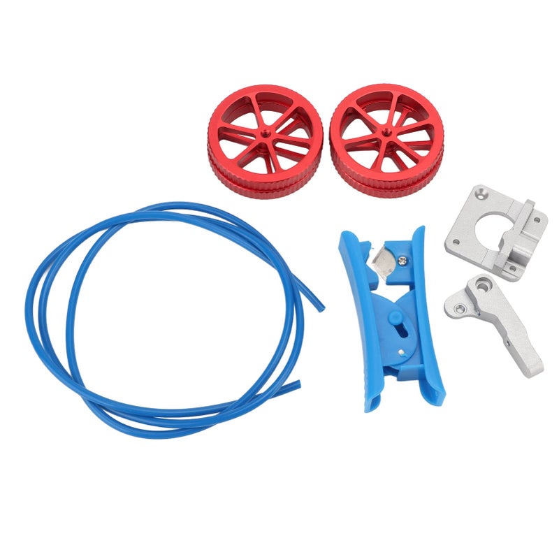 Aluminum Alloy PTFE Tube Cutter Leveling Coil Spring Wheel Kit for 3D Printer Upgrade - Image 4