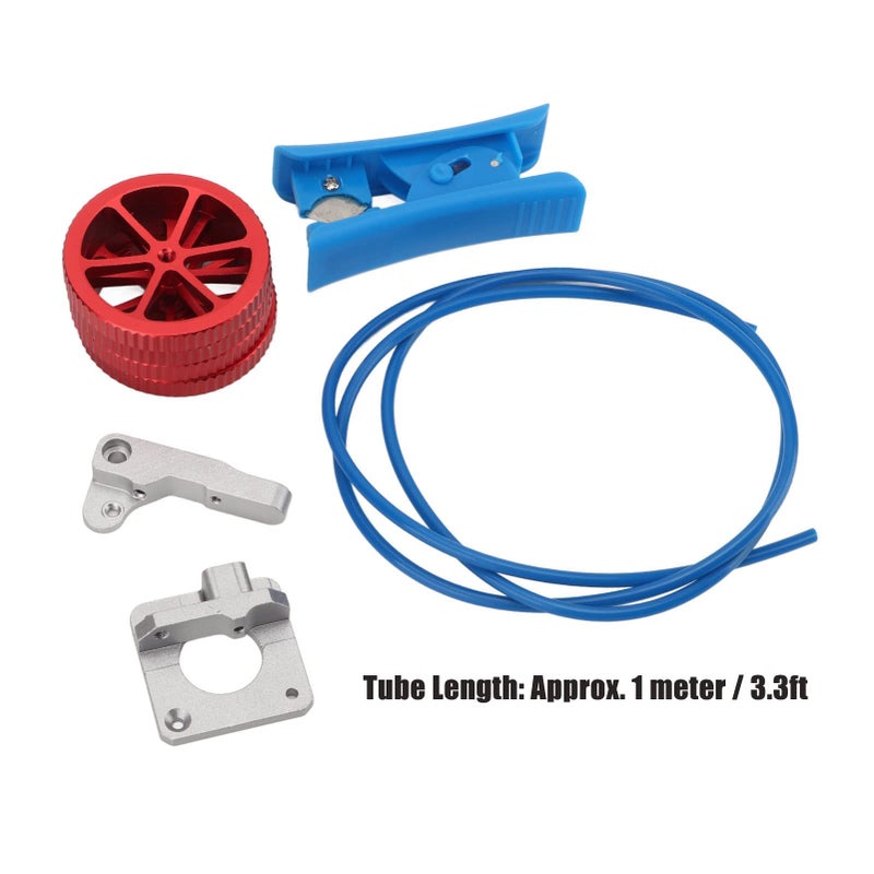 Aluminum Alloy PTFE Tube Cutter Leveling Coil Spring Wheel Kit for 3D Printer Upgrade - Image 5
