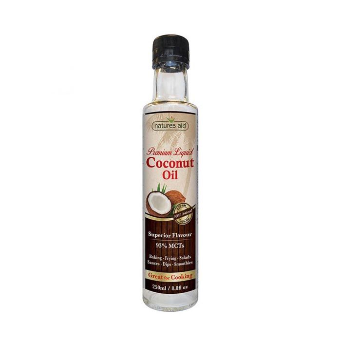 Natures Aid Coconut Oil Liquid 250 ml