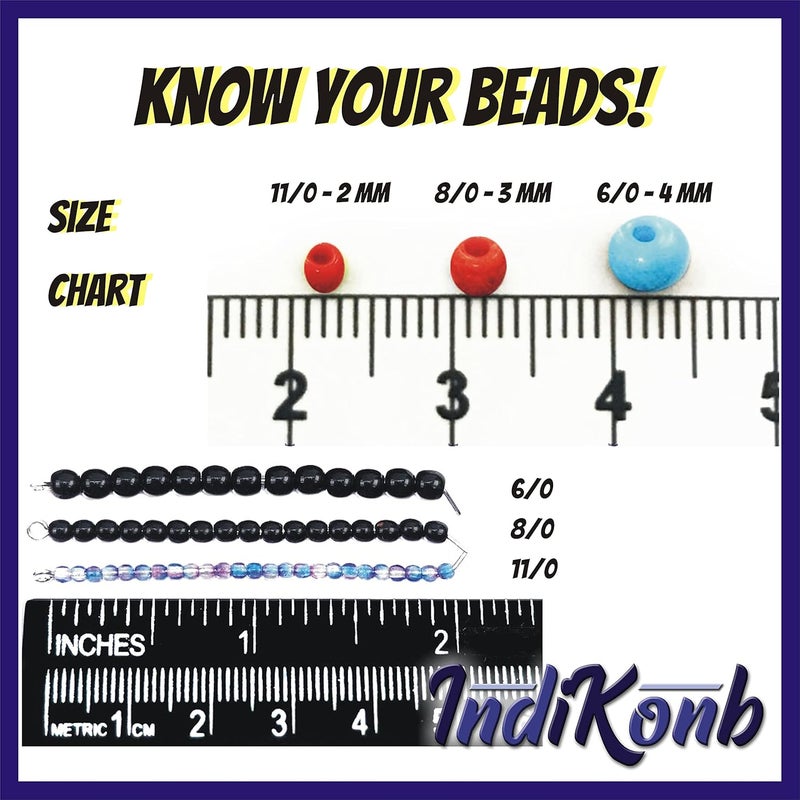INDIKONB Indikonb 18500 Pc-28 In 1 Jewellery Making Materials Kit For Earrings,Necklace,Bracelet Jewelry Making Set For Girls & Women For Jewelry,Embroidery Work,Art & Craft & Beading Diy Kit - Multicolor  - Image 5
