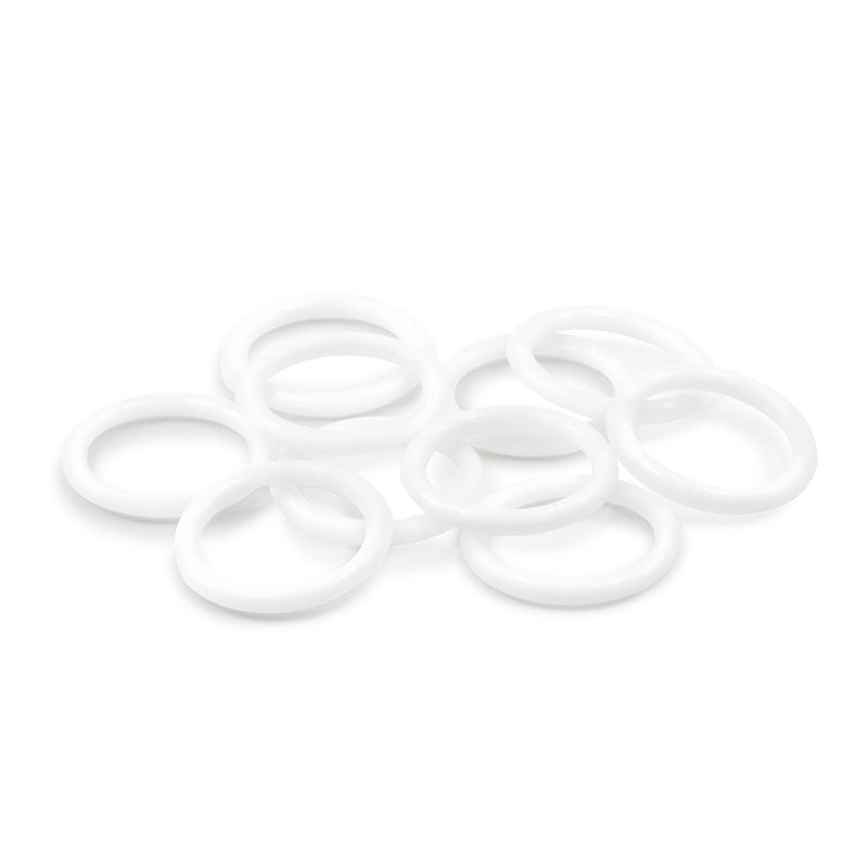 Dritz Home 44346 Plastic Rings, 3/4-Inch, White (24-Piece) - Image 4