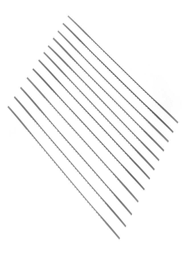 WEN BLG710#7RG 10 TPI Skip/Reverse-Tooth Pinless 5-Inch Scroll Saw Blades (12 Pack) - Image 1