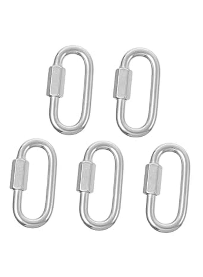 5Pcs Heavy Duty Stainless Steel Quick Chain Repair Links 8mm 10mm 12mm Connecting Rings - Image 1