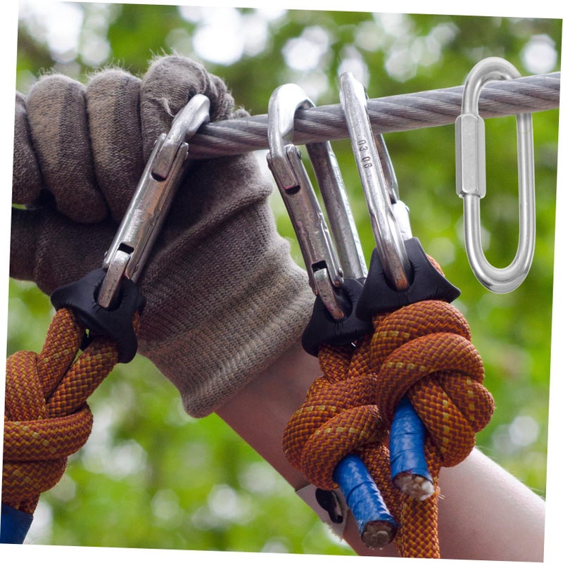 5Pcs Heavy Duty Stainless Steel Quick Chain Repair Links 8mm 10mm 12mm Connecting Rings - Image 3