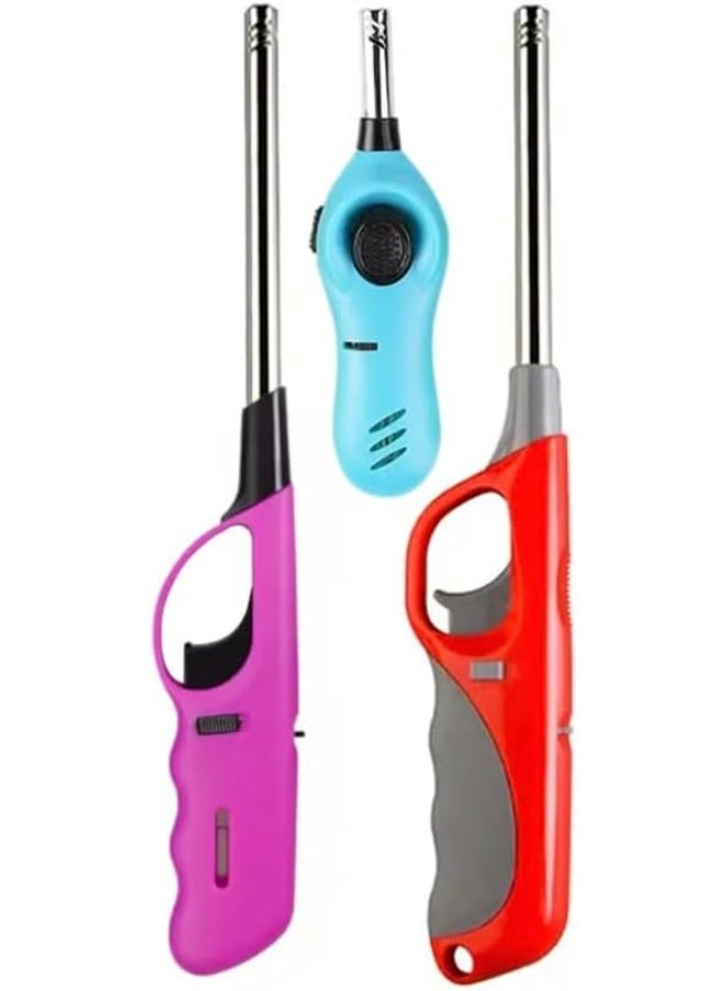 Kitchen Lighter, Incense Charcoal Lighter,Bakhoor Charcoal Lighter,Lighter for BBQ, Butane Stove Lighter, Cooking Torch Culinary Lighter Butane Refillable (Butane Not Included)