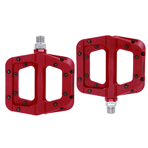 FOOKER MTB Pedals Mountain Bike Pedals 3 Bearing Non-Slip Lightweight Nylon Fiber Bicycle Platform Pedals for BMX MTB 9/16" - Image 2