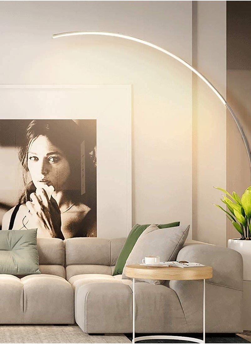 HOCC - HOCC LED ARC Floor Lamp White for Modern Community , Nordic Style - Image 1