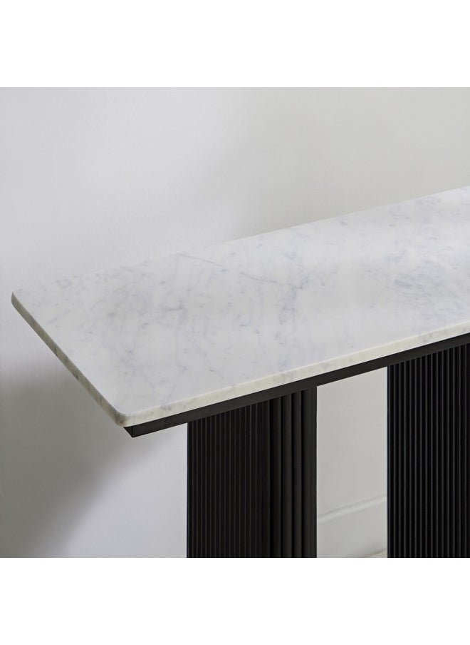 Home Box - Fabio Marble Top Console Table 40 x 76 x 120 cm - Image 1