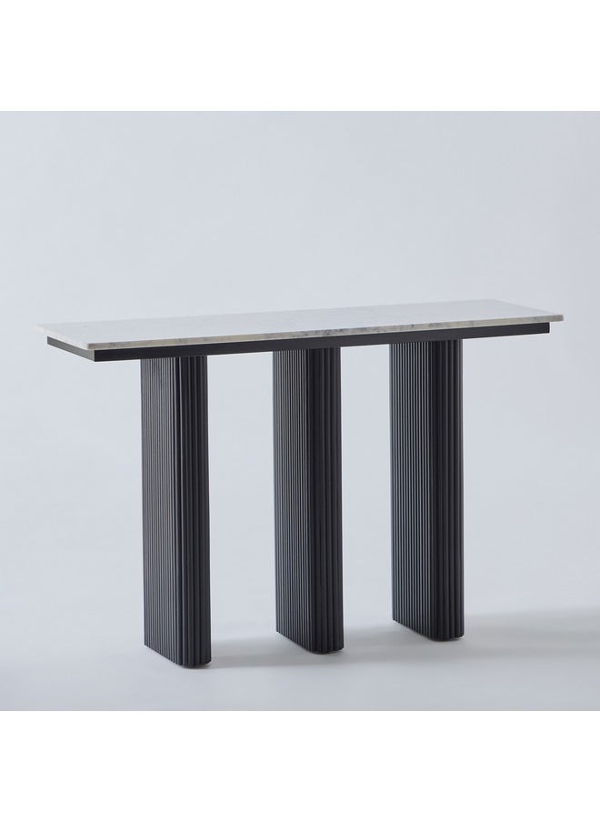 Home Box - Fabio Marble Top Console Table 40 x 76 x 120 cm - Image 1