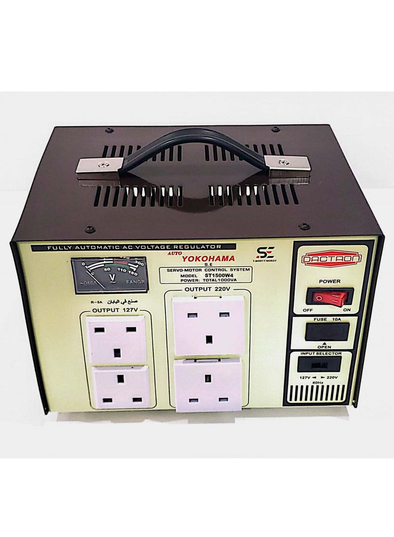 اس اي محول ومنظم كهربائي صناعة ياباني أوتوماتيكي اس اي يوكوهاما جهد 1500 واط - Image 3