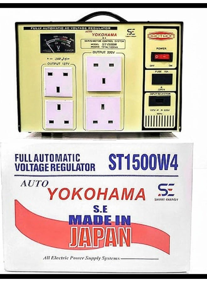 اس اي محول ومنظم كهربائي صناعة ياباني أوتوماتيكي اس اي يوكوهاما جهد 1500 واط - Image 1