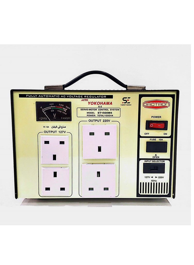 اس اي محول ومنظم كهربائي صناعة ياباني أوتوماتيكي اس اي يوكوهاما جهد 1500 واط - Image 2