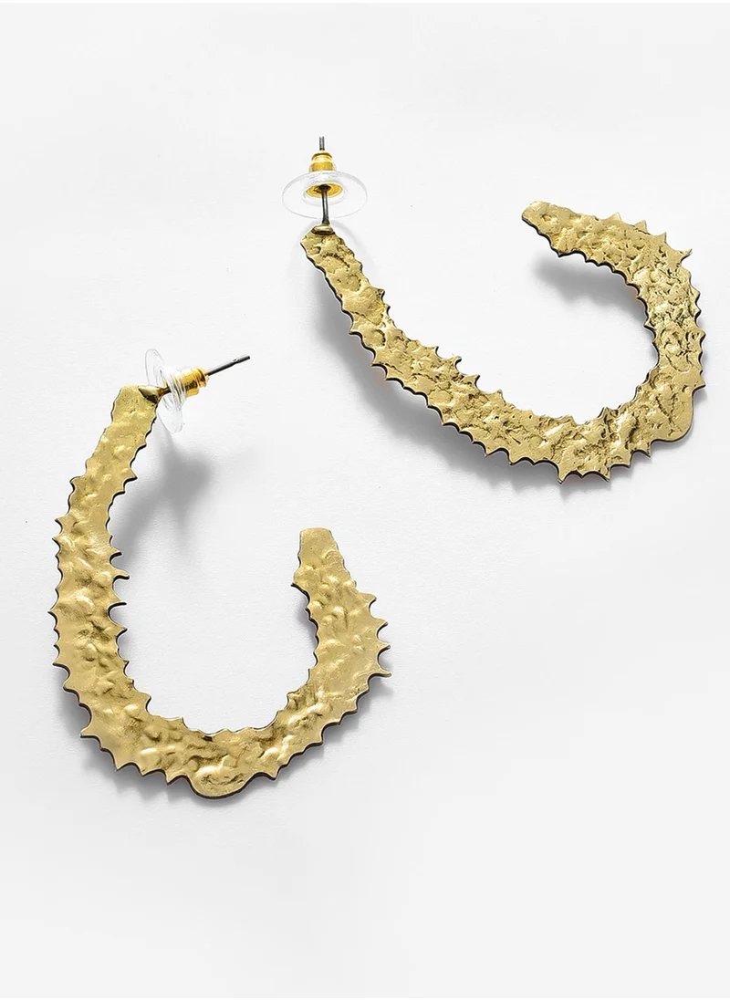 سوهي Contemporary Half Hoop Earrings