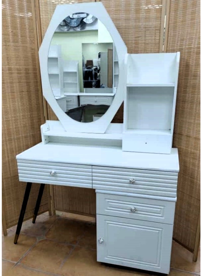 Generic Mirror Dressers Bedroom Vanity Dressing Table With Drawers  - Image 1