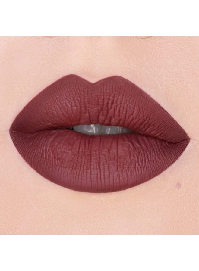 puroBio Liptint Liquid Lipstick in Matte Finish 06 Dark Pink 4ml - Image 2