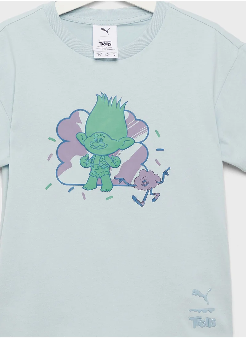 PUMA Kids Trolls Graphic T-Shirt