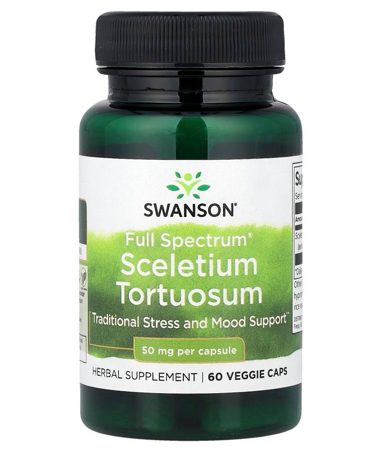 SWANSON Full Spectrum® Sceletium Tortuosum 50 mg 60 Veggie Caps