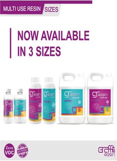 Graffiti Resin 2 Piece Resin And Hardener Set 2kg  - Image 4