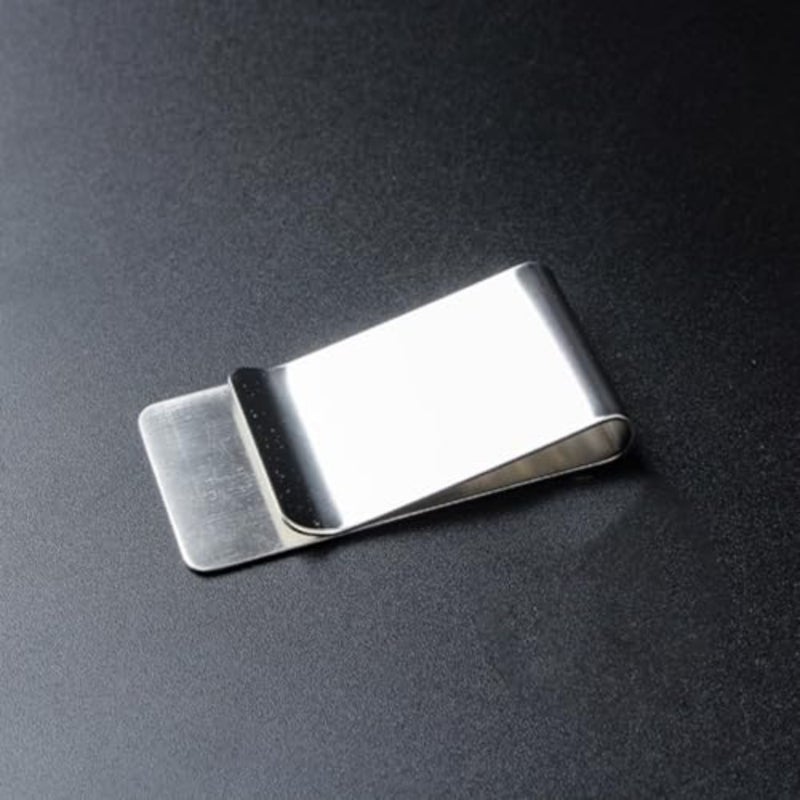 Money Clips Practical Vertical Cash and Card Holder 5 Pcs Stainless Steel for Men and Women Wallet Money Clip Fits Front Pocket for Bank and Home Use - Image 3