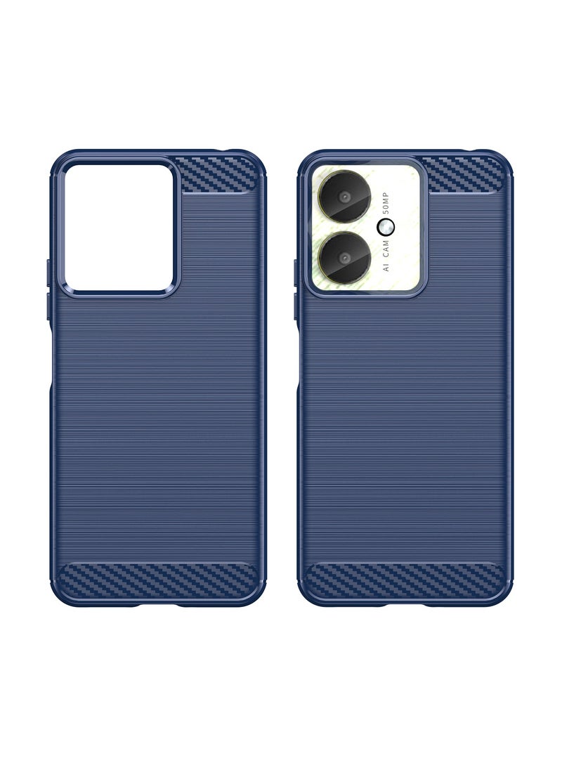 URBBKING - Shockproof Protection Phone Case for Redmi 13C 4G/Redmi 13C 5G/Poco M6 5G/Poco C65 4G Blue - Image 1
