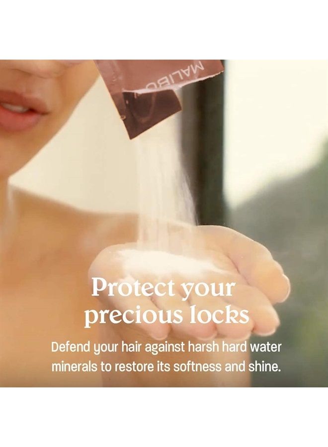 Malibu C Hard Water Wellness Hair Remedy - Vegan Hair Treatment to Eliminate Brassiness, Discoloration & Mineral Build Up - Contains Vitamin C Complex, Restores Body, Volume & Radiant Shine (1 Packet) - Image 1