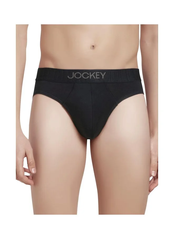 جوكي Jockey IC31 Men Supima Cotton Elastane Stretch Solid Brief with Ultra soft Waistband