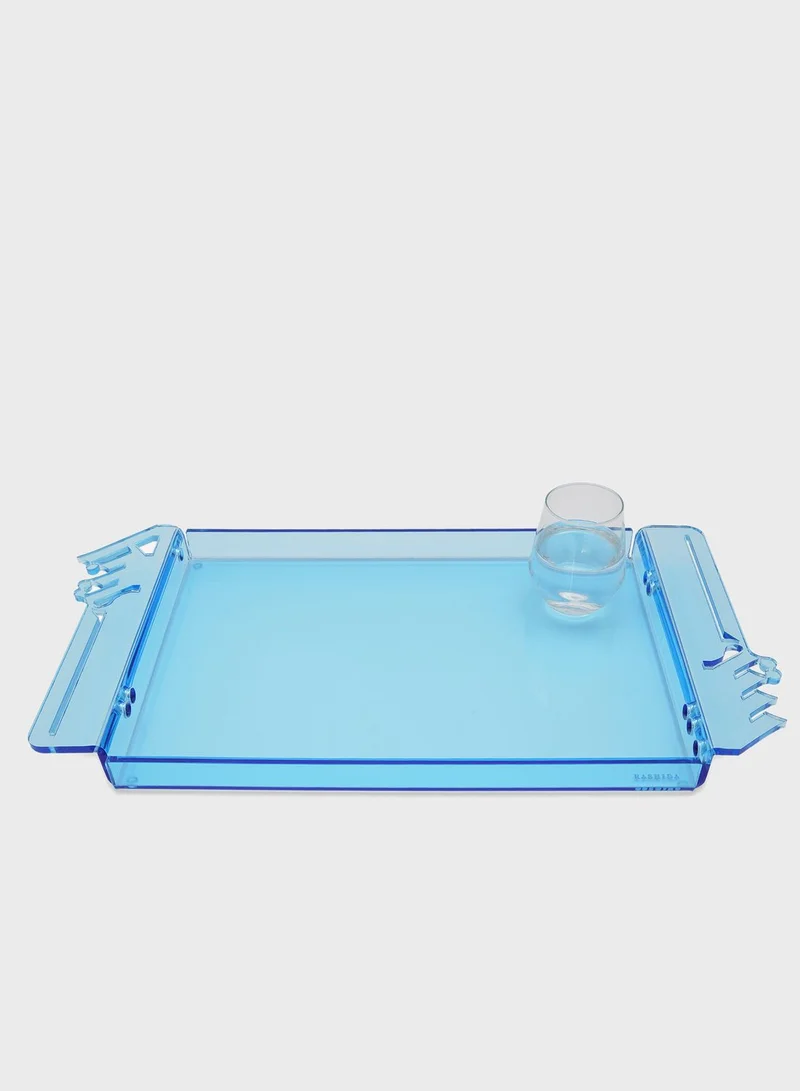 KASHIDA Bayti Jannati Tray-Large(Blue)