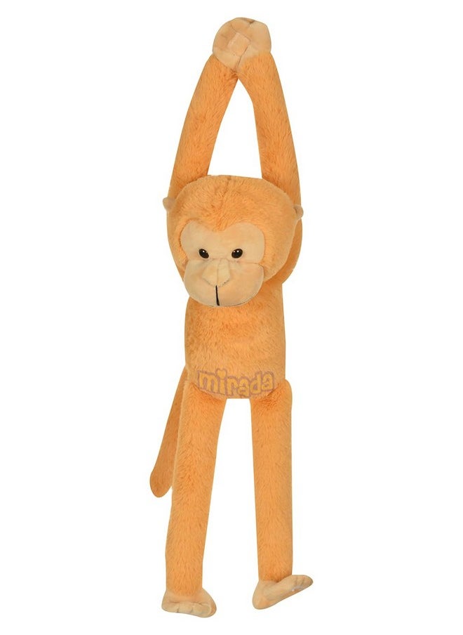 Mirada - Cute Brown Hanging Monkey Soft Toy For Boy Girls Kids Stuffed Plush Animal 52Cm - Image 1