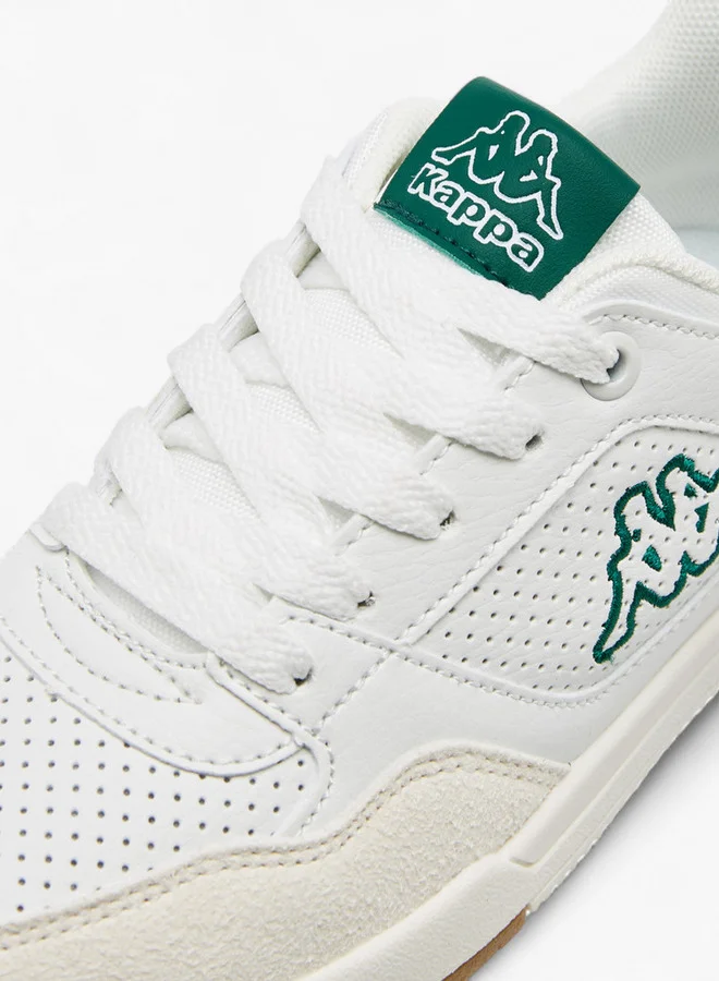 Kappa Boys' Panelled Lace-Up Sneakers
