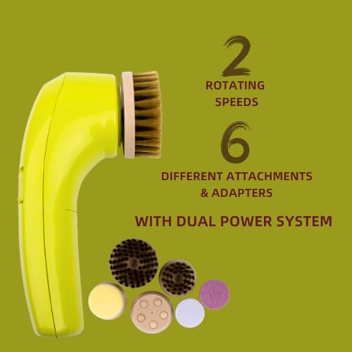 Ozomax Face Handheld Massager Apparatus (BL-316-FM), Green - Image 3